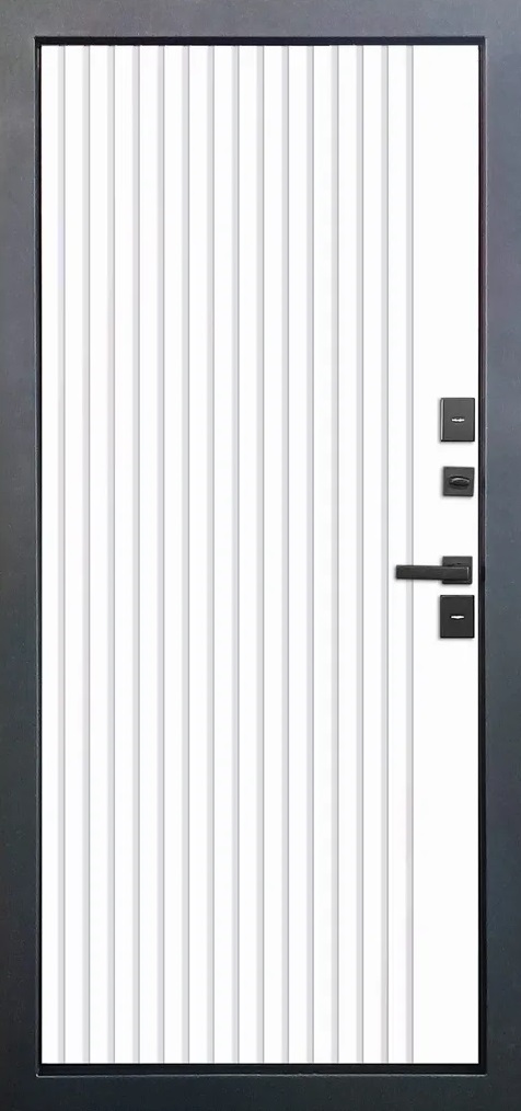 Протерма мдф/мдф Орех грецкий - Белый - Апис плюс